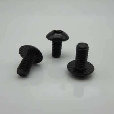 M6 12mm Thread Hex Socket Cap Screw Bolt 10.9 Alloy Steel Machine Screw with Truss Head