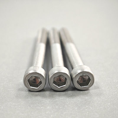 Plain Finish Half Thread Stainless Steel Hex Socket Head Screw with DIN Standard