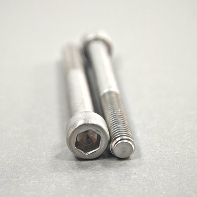Plain Finish Half Thread Stainless Steel Hex Socket Head Screw with DIN Standard