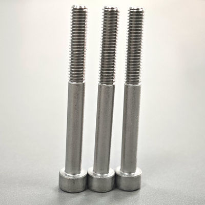 Plain Finish Half Thread Stainless Steel Hex Socket Head Screw with DIN Standard