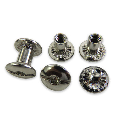 M3 Round Head Chicago Screw for Fastening Stainless Brass Aluminum Male Female Binding