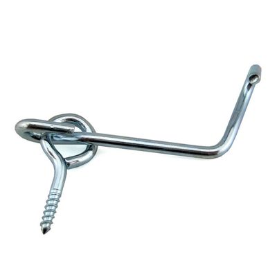 Stainless Steel L Type Screw Hook Black Oxide for Cabinet Connection