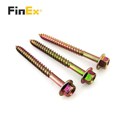 Furniture Wood Double Countersunk Torx Chipboard Screw Yellow Type 17 Multi Purpose Screws