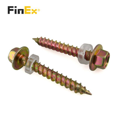 Furniture Wood Double Countersunk Torx Chipboard Screw Yellow Type 17 Multi Purpose Screws