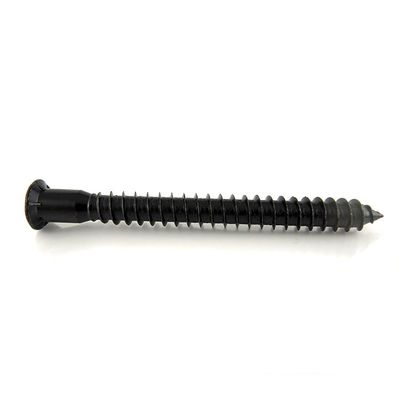 Construction Carbon Steel Metal Phillips Furniture Black Self Tapping Confirmate Screw