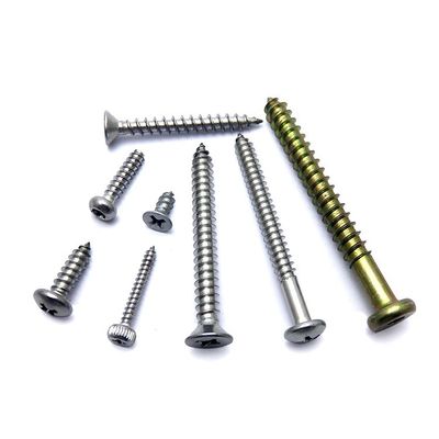 Construction Carbon Steel Metal Phillips Furniture Black Self Tapping Confirmate Screw