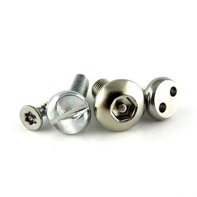M4 A2 18/8 Stainless Steel S Type One Way Security Fencing Tamper Screw for Standards