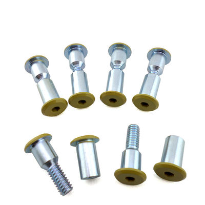 Slot Drive Sex Bolt Round Head Screw Fastener Male Female For Mechanical Dimensions