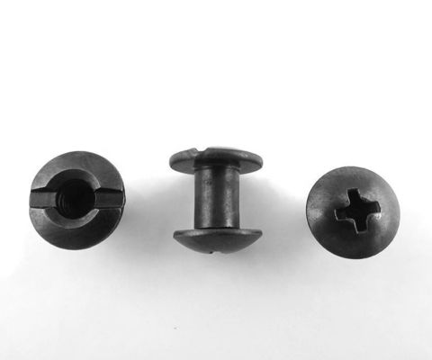 Binding Head Style Carbon Steel Chicago Screw Black Metal Screw Fastener