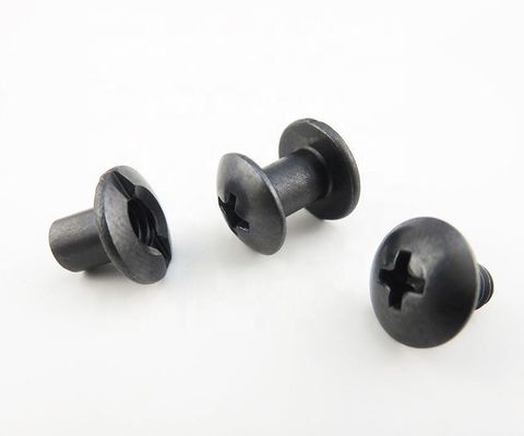 Binding Head Style Carbon Steel Chicago Screw Black Metal Screw Fastener