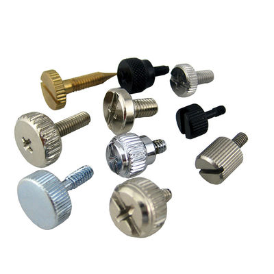 Custom All Size Stainless steel Carbon Steel  Aluminum Knurled Thumb Screws
