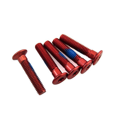 RoHs Certified Customized Truss large Head Anodized Torx Step Aluminum Shoulder Screw