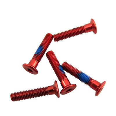 RoHs Certified Customized Truss large Head Anodized Torx Step Aluminum Shoulder Screw