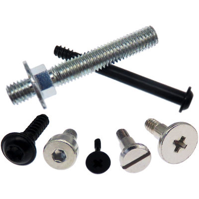 RoHs Certified Customized Truss large Head Anodized Torx Step Aluminum Shoulder Screw