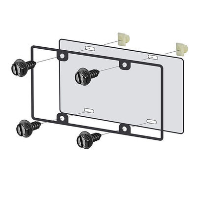 Small Head Stainless Steel License Plate Frame Screws Fast and Easy Installation