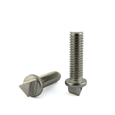 Customized Triangle Head Screw Stainless Steel 304 With Anti Theft Feature