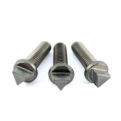 Customized Triangle Head Screw Stainless Steel 304 With Anti Theft Feature