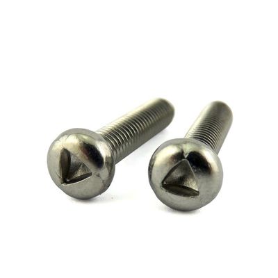 Customized Triangle Head Screw Stainless Steel 304 With Anti Theft Feature