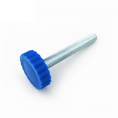 ISO9001 2015 Certified M5 Triangular Plastic Head Thumb Hand Knob Screw for Applications