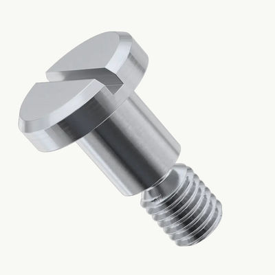 Metric M3 4mm x 6mm Stainless Steel Slotted Pan Head Step Shoulder Screws for Custom