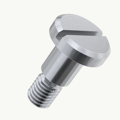 Metric M3 4mm x 6mm Stainless Steel Slotted Pan Head Step Shoulder Screws for Custom