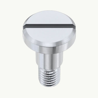 Metric M3 4mm x 6mm Stainless Steel Slotted Pan Head Step Shoulder Screws for Custom