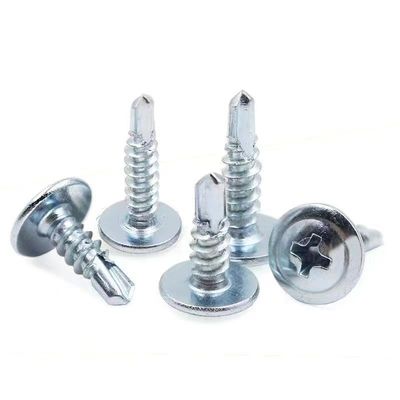 Metric Steel Zinc-plated Truss Head Self Drilling Screw for Fixing Steel Pur Strips