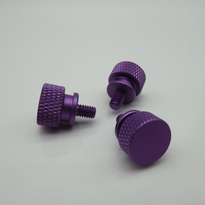 Aluminum Alloy Knurled Head Thumb Screw 36mm Chassis Colorful for Computer