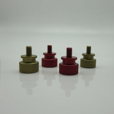 Aluminum Alloy Knurled Head Thumb Screw 36mm Chassis Colorful for Computer