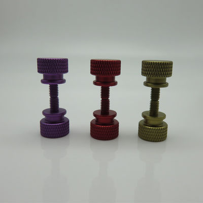 Aluminum Alloy Knurled Head Thumb Screw 36mm Chassis Colorful for Computer