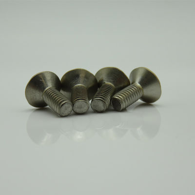 M4*11 Golden Paint Triangle Security Screw With Truss Head And RoHs Certificate