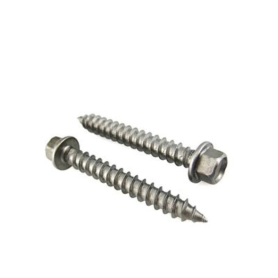 ISO9001 2015 Certified Metal Steel Roofing Screw Washers Hex Head Drilling Self Tapping Screw for Metal