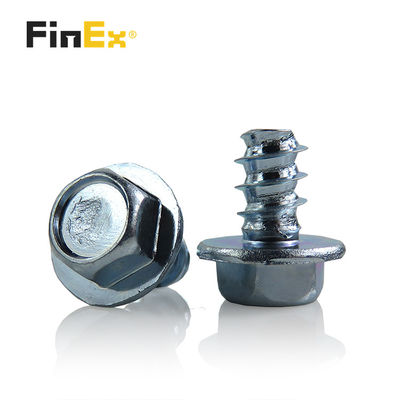 WN5447 Hex Flange Head Self Tapping PT Thread Forming Screw Plain Finish for Fastening