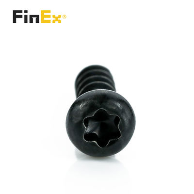 INCH Measurement System M4 WN1452 Torx Pan Head Black Zinc Plated PT Screw 16mm Length