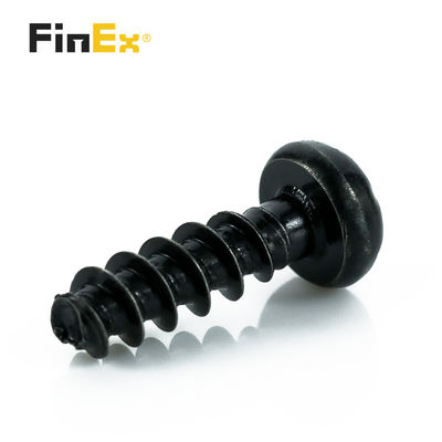 INCH Measurement System M4 WN1452 Torx Pan Head Black Zinc Plated PT Screw 16mm Length