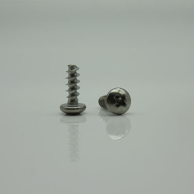 Metric Stainless Steel Cross Recessed Pan Head Self Tapping Screws 3.5*10 for Plastics