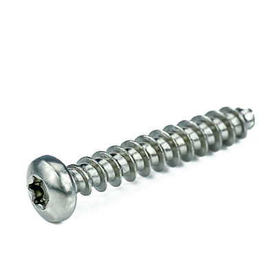 1mm-500mm Length Stainless Steel Passivation Torx Drive Thread Forming PT Screw for Plastics