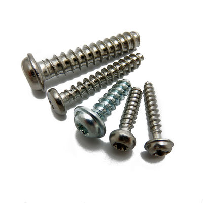 Flat Head M5*1.8 PT Thread Forming Screw WN1411 Metal Screw Fastener