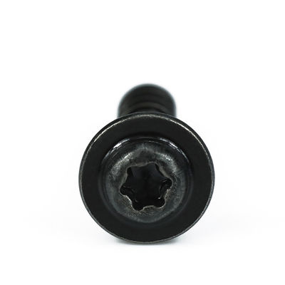 ISO9001 2015 Certified Black Zinc Plated M3 PT Screw for Plastic Parts and Components