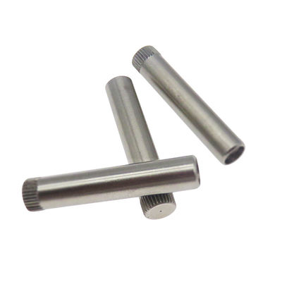 Precision CNC Lathing Stainless Steel Metal Dowel Pin with Bright Finish ROHS Certified