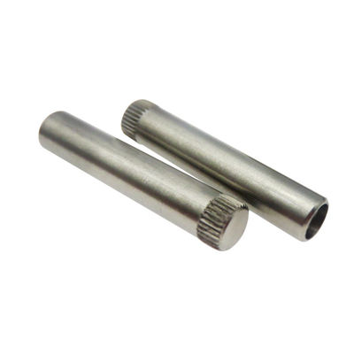 Precision CNC Lathing Stainless Steel Metal Dowel Pin with Bright Finish ROHS Certified