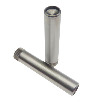 Precision CNC Lathing Stainless Steel Metal Dowel Pin with Bright Finish ROHS Certified