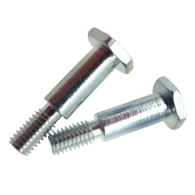 Customizable Stainless Steel Hexagon Head Shoulder Bolt With Zinc Finish
