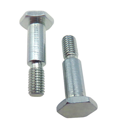 Customizable Stainless Steel Hexagon Head Shoulder Bolt With Zinc Finish