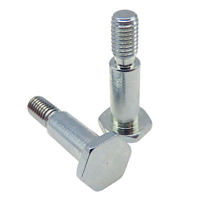 Customizable Stainless Steel Hexagon Head Shoulder Bolt With Zinc Finish