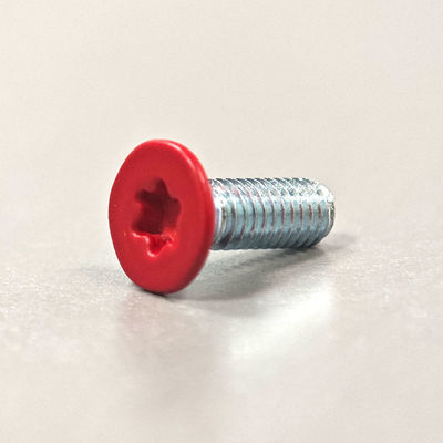 Customized Red Painted Torx Drive Screw Stainless Steel Star Head Wood Screws