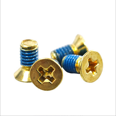 Countersunk Head Phillips Brass Special Screws Plain Finish And Long Lasting