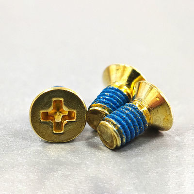 Countersunk Head Phillips Brass Special Screws Plain Finish And Long Lasting