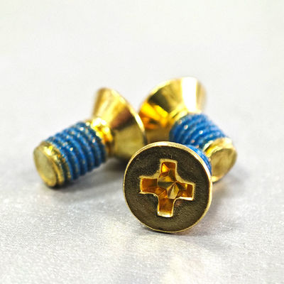Countersunk Head Phillips Brass Special Screws Plain Finish And Long Lasting