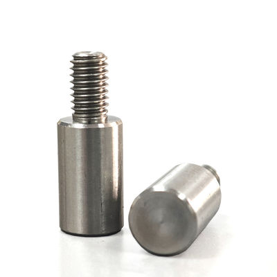 Stainless Steel External Threads Positioning Pins Fitting Function Bright Finish Uncoated